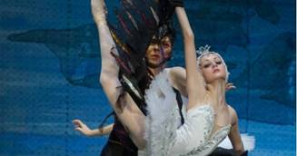 Illustration. Alsemberg. Het Zwanenmeer. Het Ballet van de Staatsopera van Tatarstan. 2019-01-12